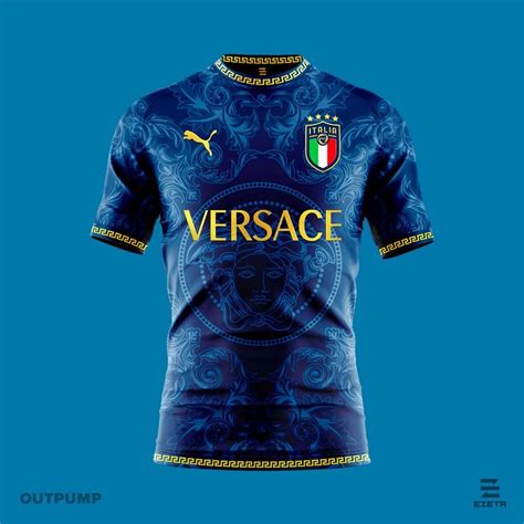 maglia nazionale versace|Maglia Nazionale Italia Versace Version Bianco 2024/2025.